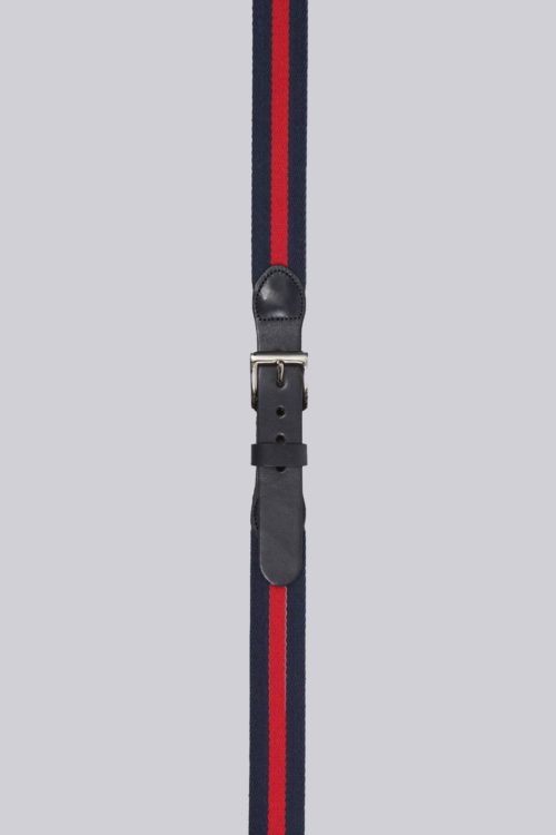 Liquid Yacht Wear Super Yacht "It" belt (navy - red) liquid yatch wear